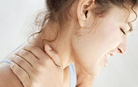 The cervical region osteochondrosis