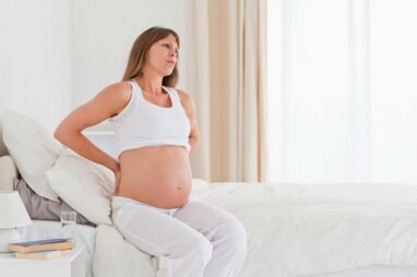 Back pain for a pregnant girl