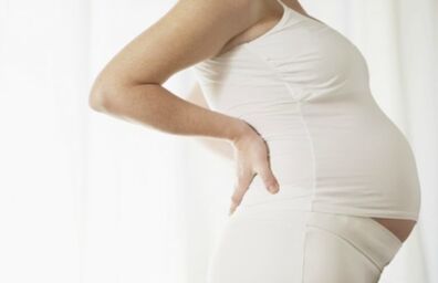 Lumbar class osteochondrosis during pregnancy